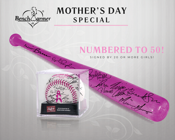 Bench Warmer Autographed Baseball or Bat