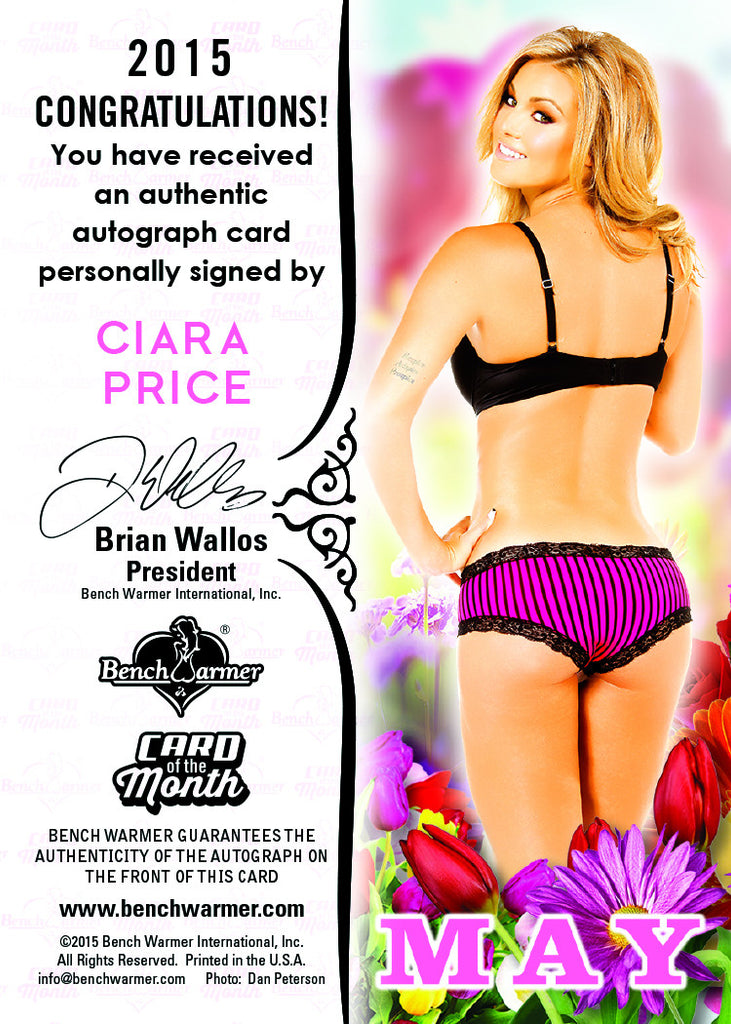 Card of the Month-May:  Collectors Club Members Only